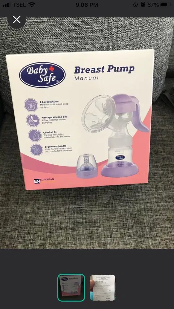 Baby safe pompa asi / breast pump