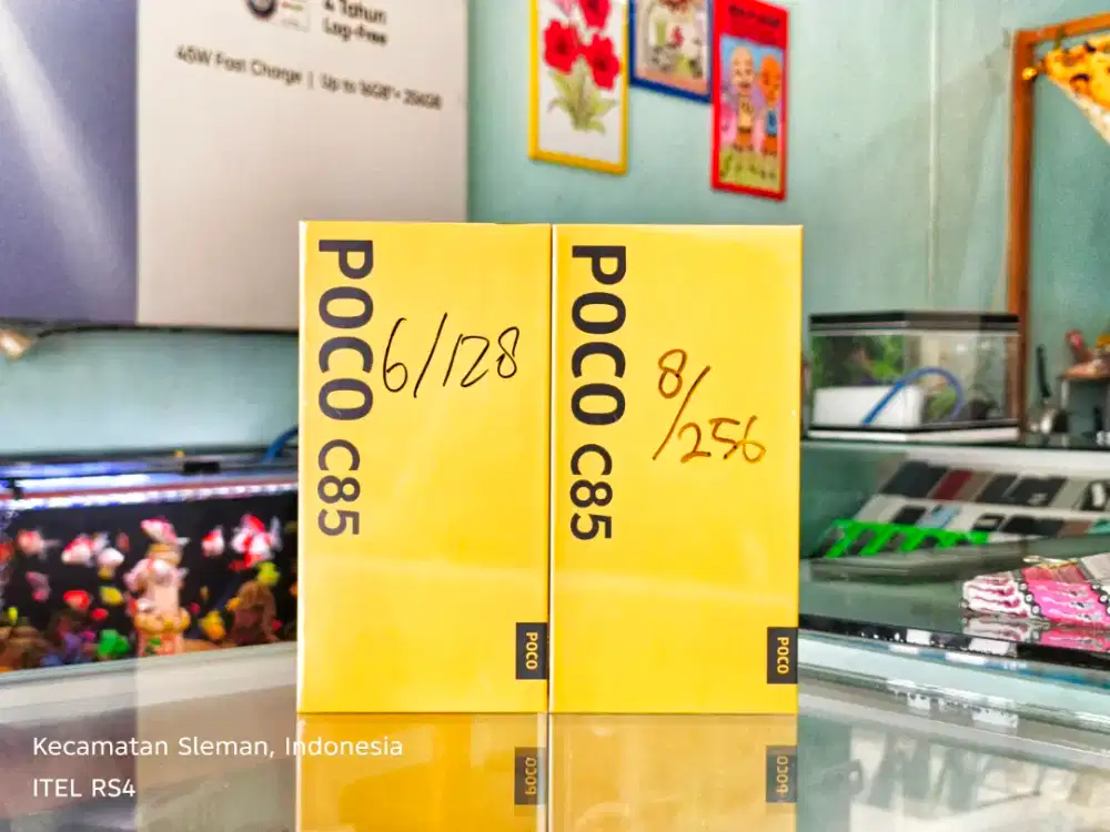 POCO C85 8/256 NEW SEGEL PROMO TERMURAH