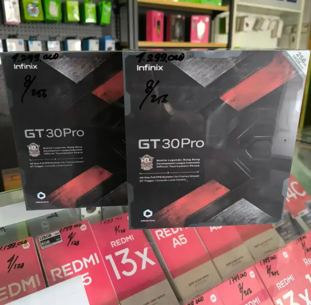 INFINIX GT 30 PRO 5G 8/256 NEW SEGEL FREE GIFTBOX