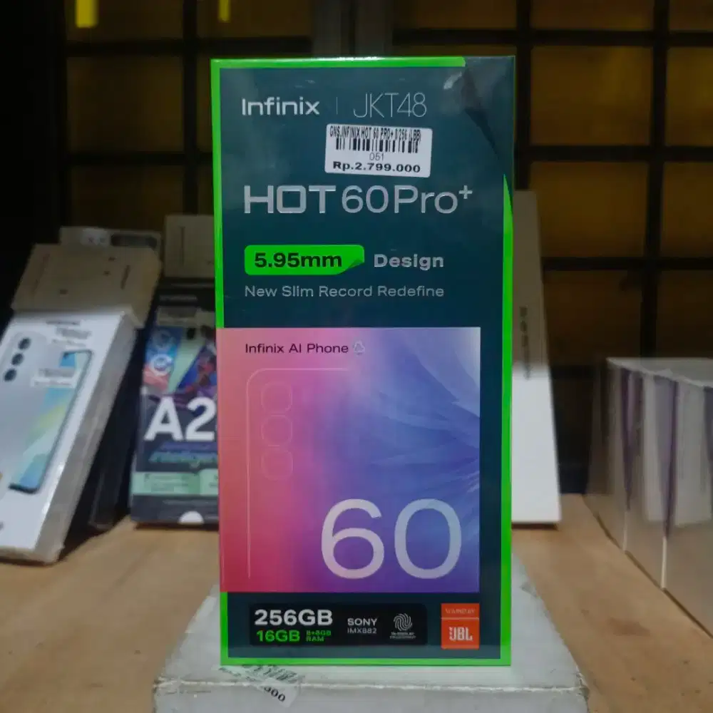 INFINIX HOT 60 PRO+ 16/256GB 'ATLANTIS DAHSYAT'