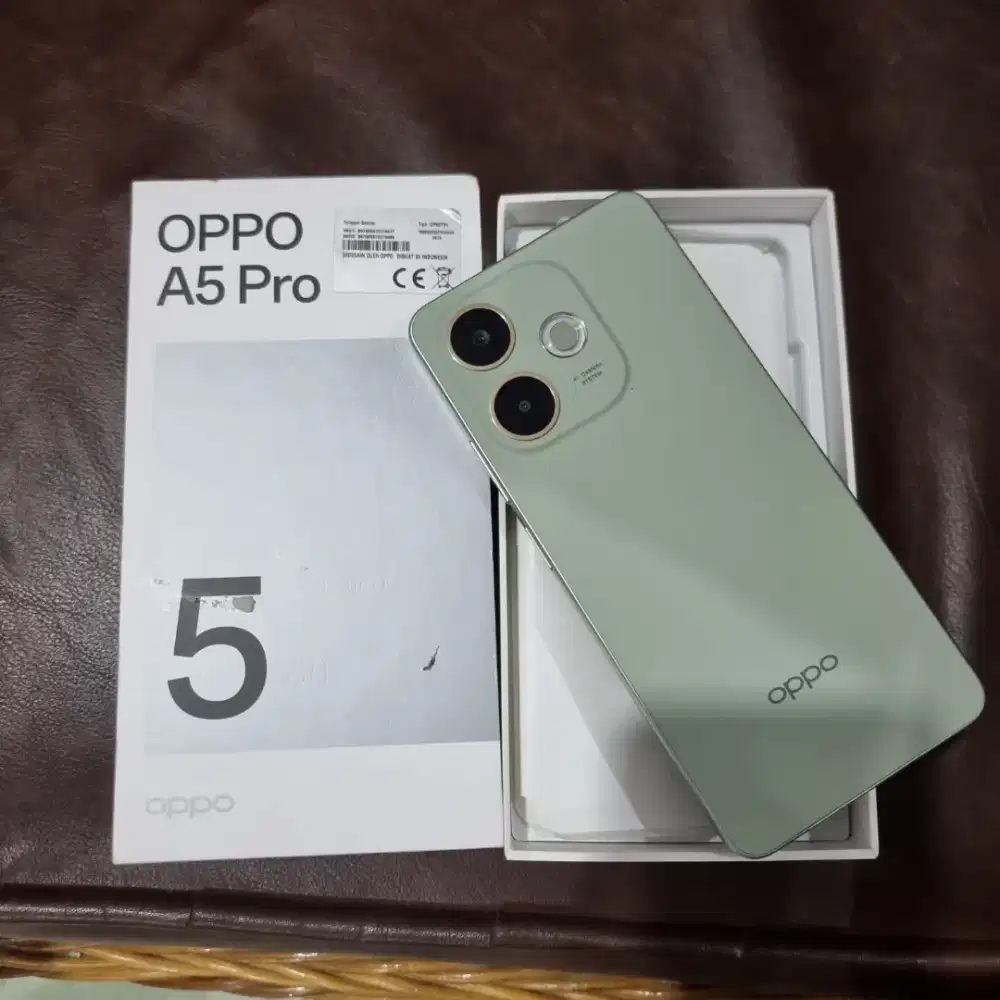 Oppo A5 Pro 8/128 gb 3 minggu pemakaian