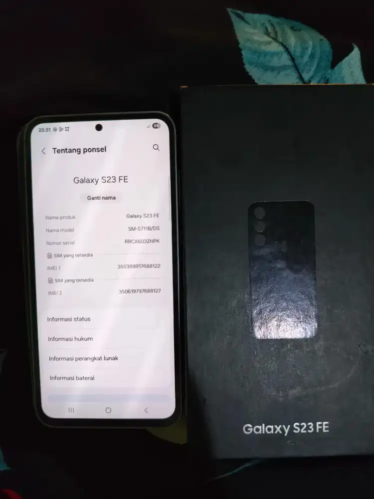 Samsung S23 FE 8/128 Second / Bekas