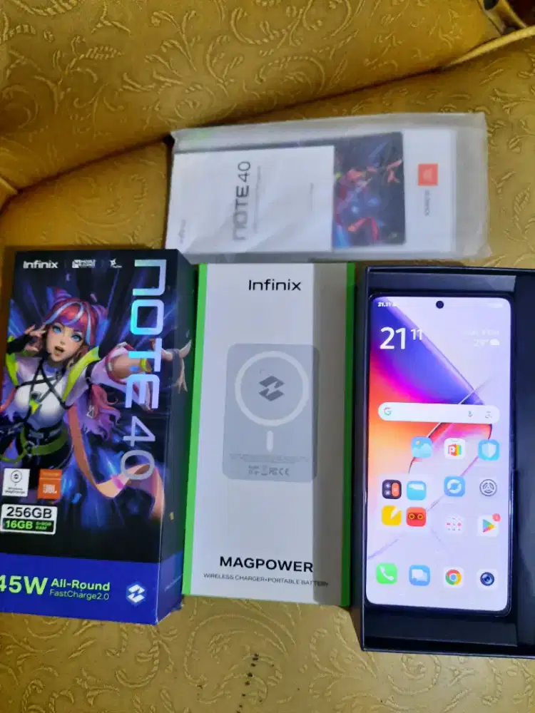 Hp Infinix Note 40 Ram 8+8/256