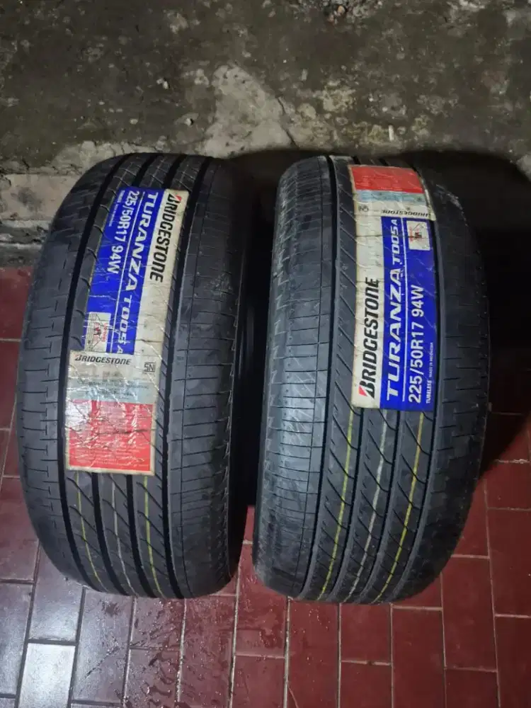 Ban baru bridgestoen turanza T005 225/50 R17 2022..2pcs