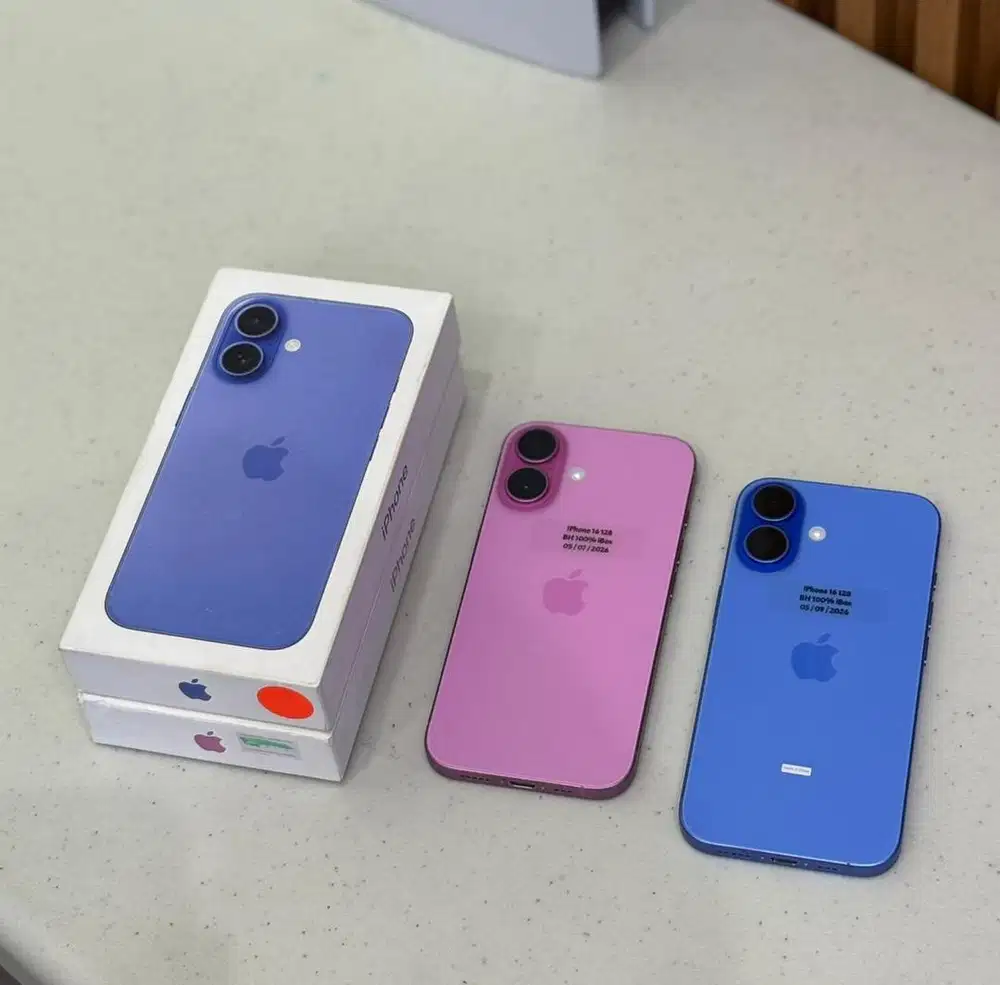 Iphone 16 128 ibox open dus saja like new