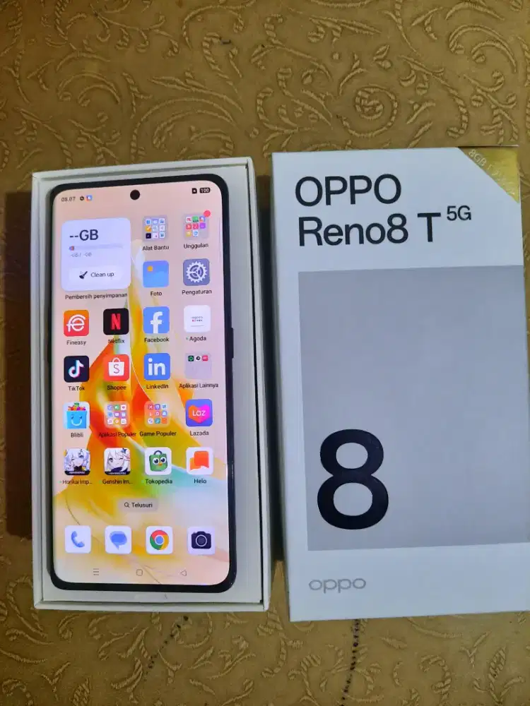 Hp Reno 8T 5G 8/256
