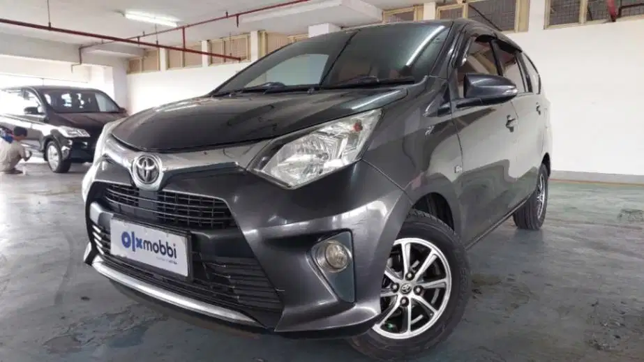 Pajak Panjang TDP 6JT Toyota Calya 1.2 G Bensin-AT 2019 Abu