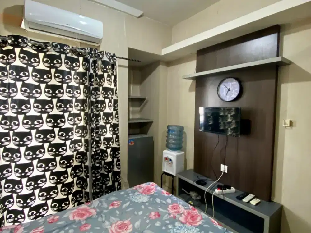 DIJUAL CEPAT ! APARTEMEN TIPE STUDIO FURNISHED GREEN PRAMUKA CITY