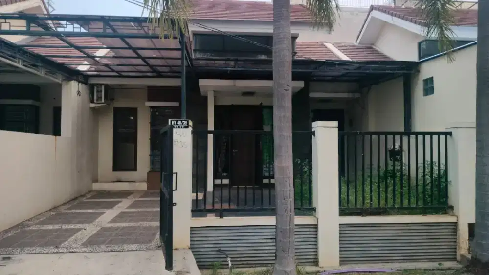 Jual Rumah 1 Lantai Butuh Renovasi Di Cluster Aralia, Harapan Indah