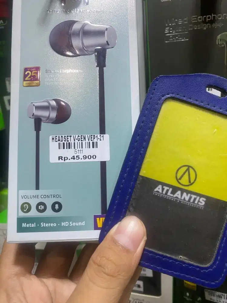 HEADSET VGEN VEP 1-21|ATLANTIS DAHSYAT
