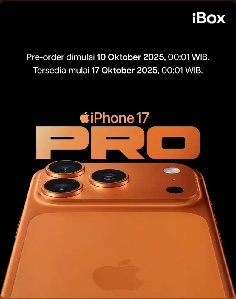 PRE ORDER IPHONE 17 pakai cicilan home credit segampang itu