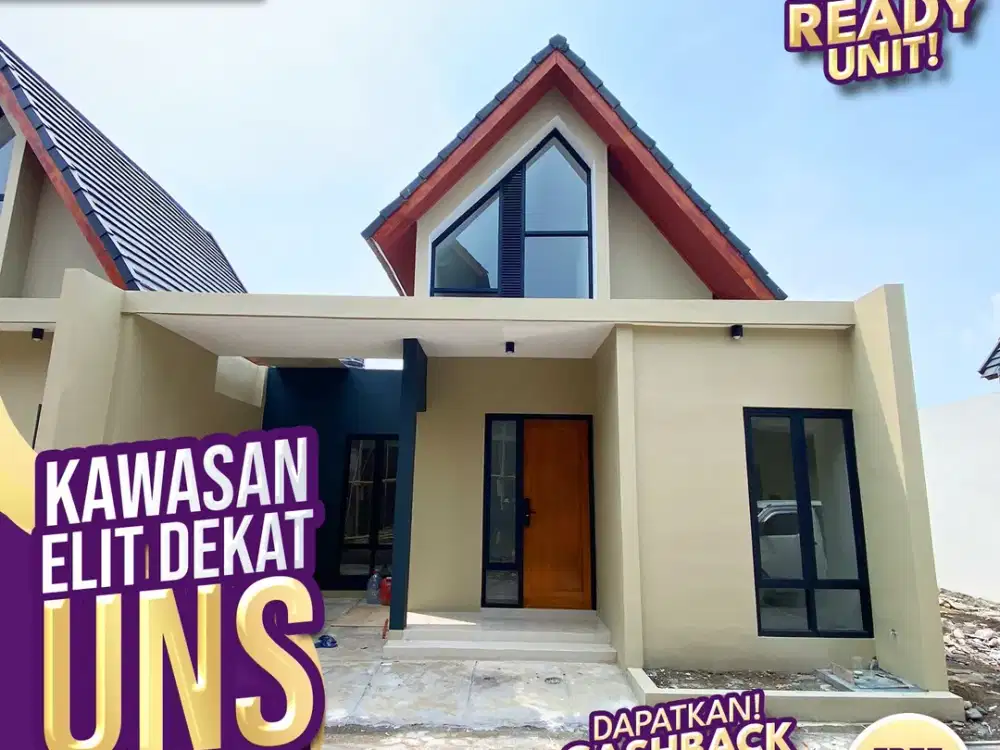 Rumah Mewah Dekat dengan Fasilitas Umum di Kota Solo
