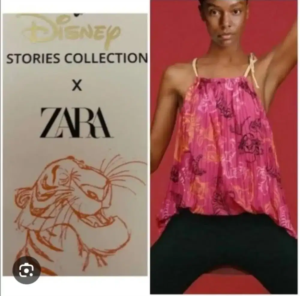 ZARA FUCHSIA PINK DISNEY