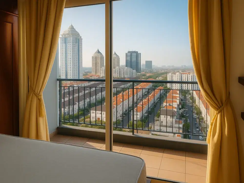 Disewakan Murah Banget Apartemen City Home Moi 2BR Furnih