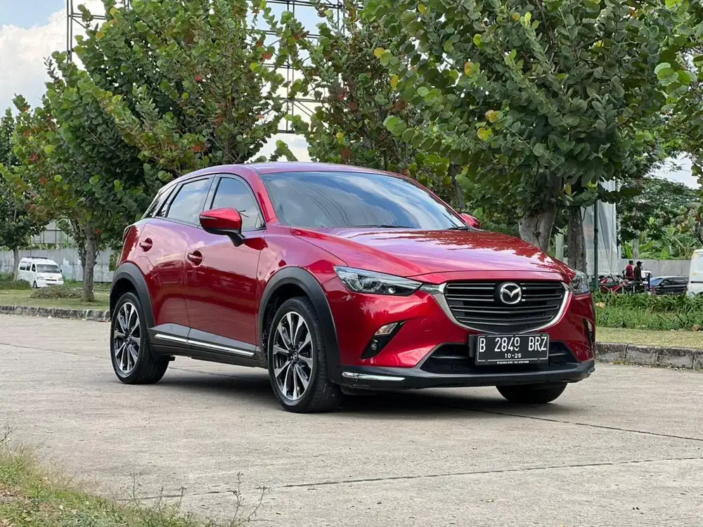 (TDP 10jt) Mazda CX3 Sport 2021 Soul Red DP MURAH NEGO