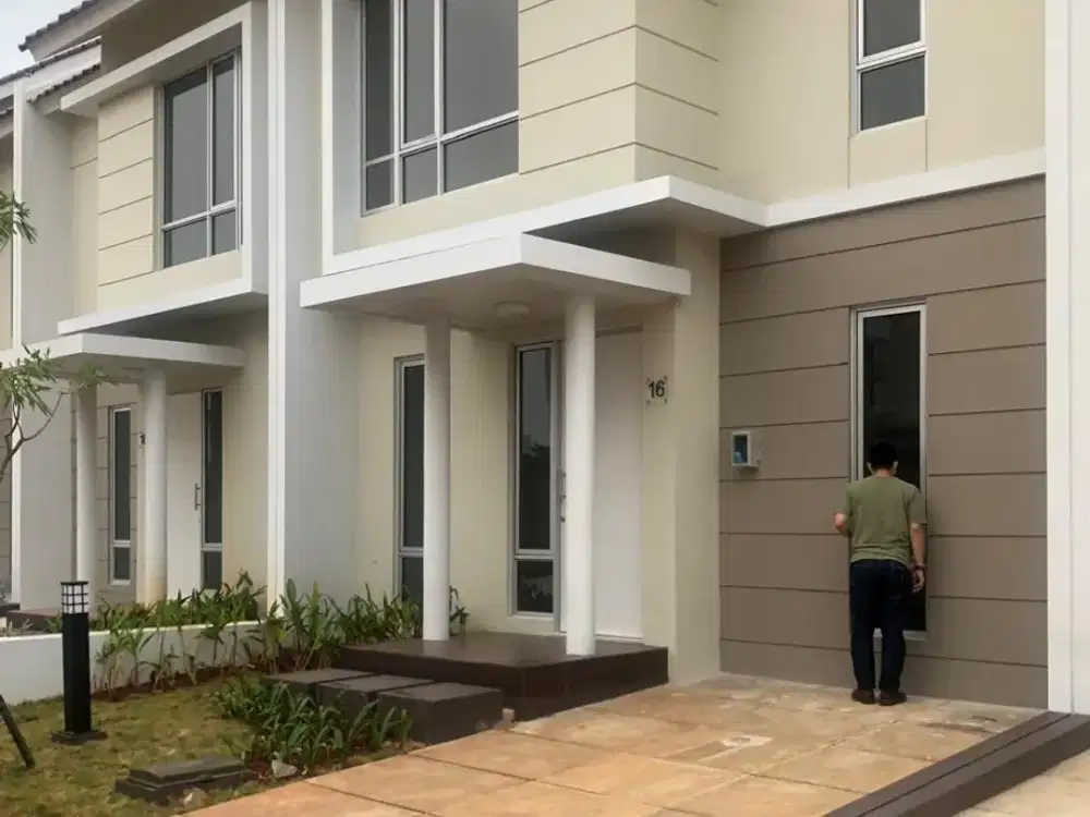 Disewakan Rumah Cluster Boston village Paramount Gading Serpong
