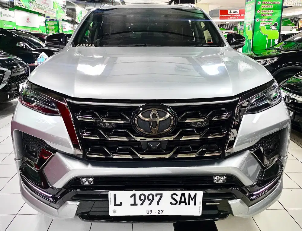 Toyota Fortuner VRZ 2.8 GR Sport 2022 Diesel Silver Matic / AT SUPER!!