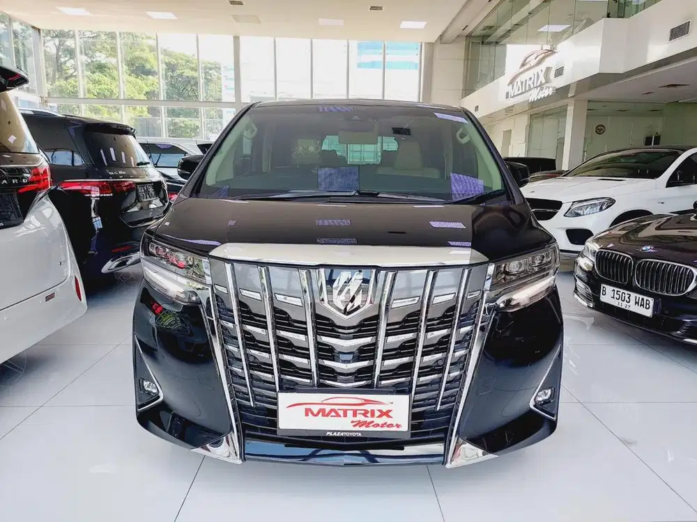 Toyota Alphard G Nik2020 Black on beige siap pakai