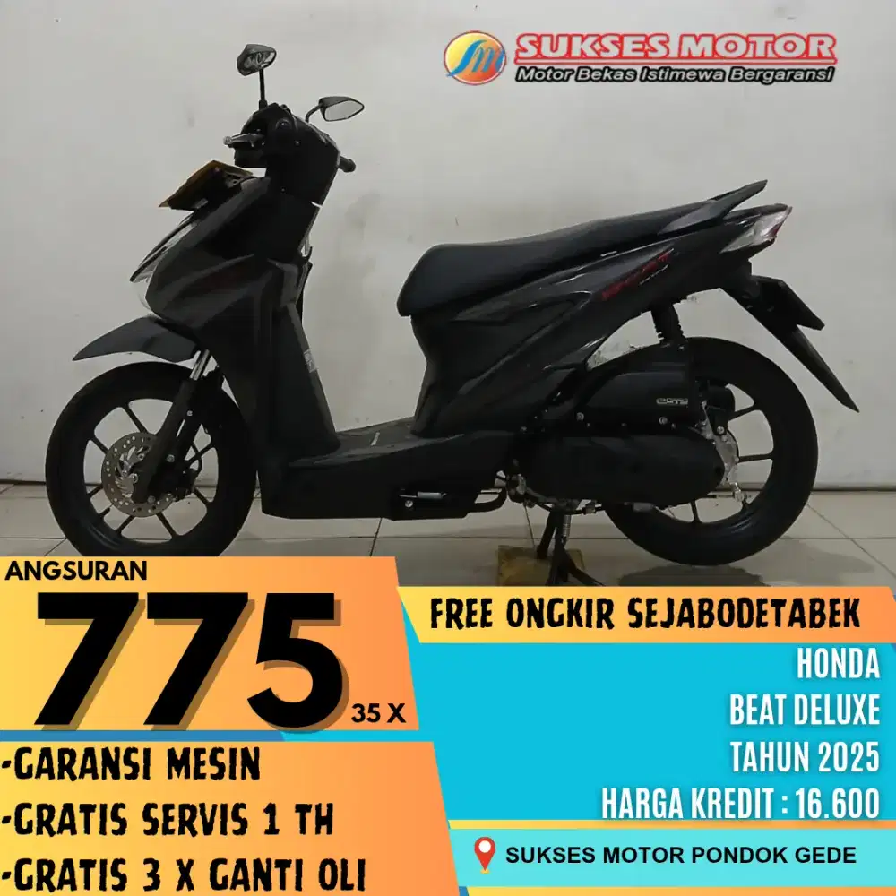 HONDA NEW BEAT DELUXE TAHUN 2025