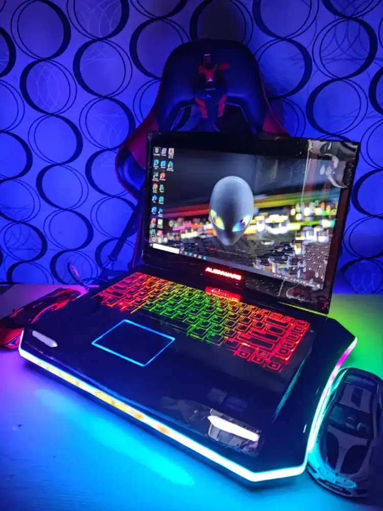 Laptop Gaming Alienware M14x Core i7 Ram 16/256gb Ssd Windows 10 COD