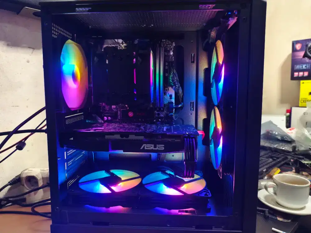 Pc gaming ryzen 5 1600x vs rx 580 8gb