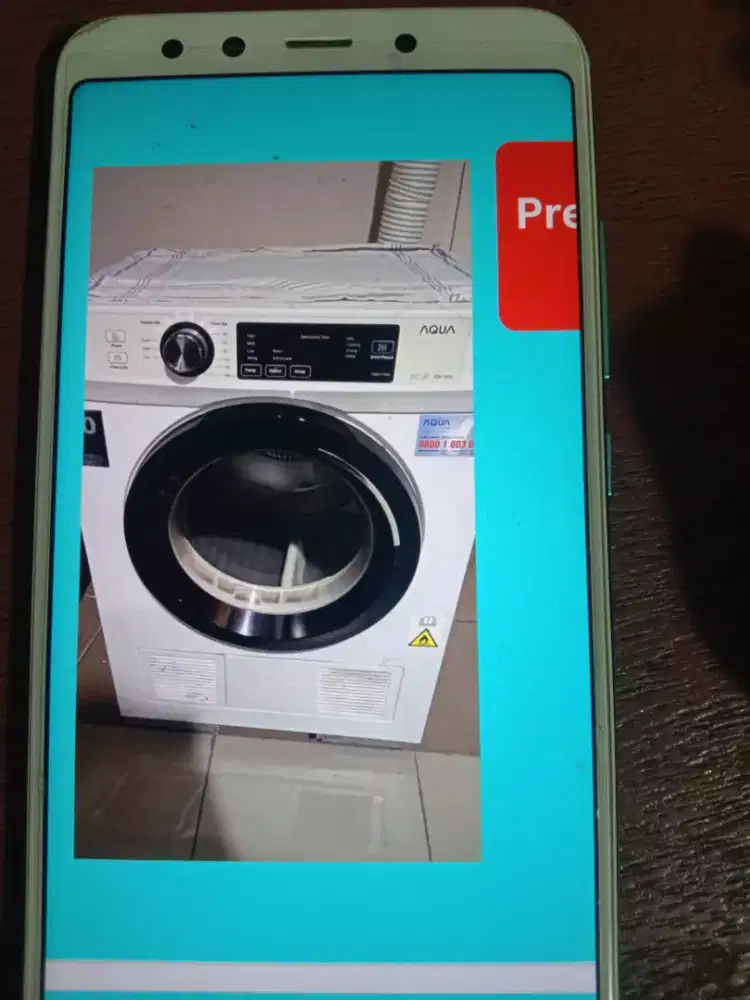 AQUA DRYER 1Tabung front 7 kg