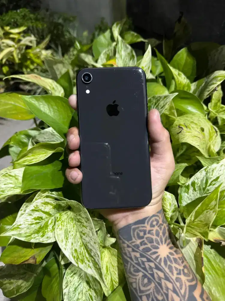 iPhone XR 64Gb Black Bea Cukai Imei 1 & 2 Terdaftar Battrey 100%
