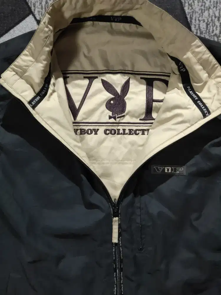 vest vip playboy collection reversible rompi autentik