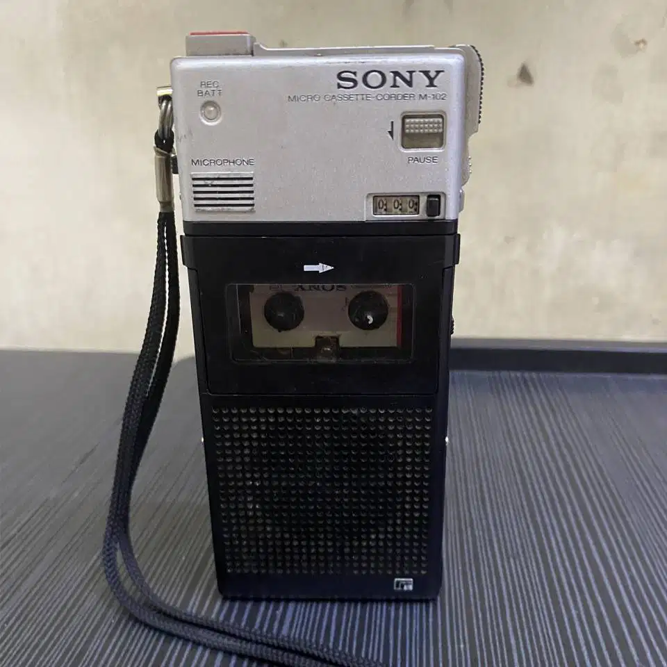 Mini kaset player sony vintages, Micro Cassette-Corder