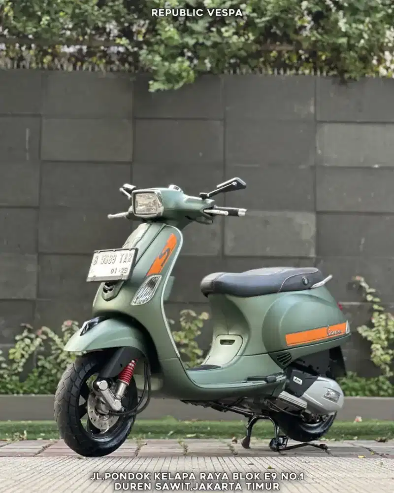 DIJUAL CEPAT VESPA S 125 IGET TAHUN 2018 PERFECT CONDITION