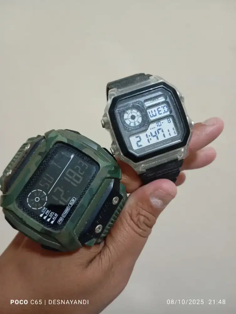 Jual dua jam sekaligus, SKMEI dan BOSTANTEN