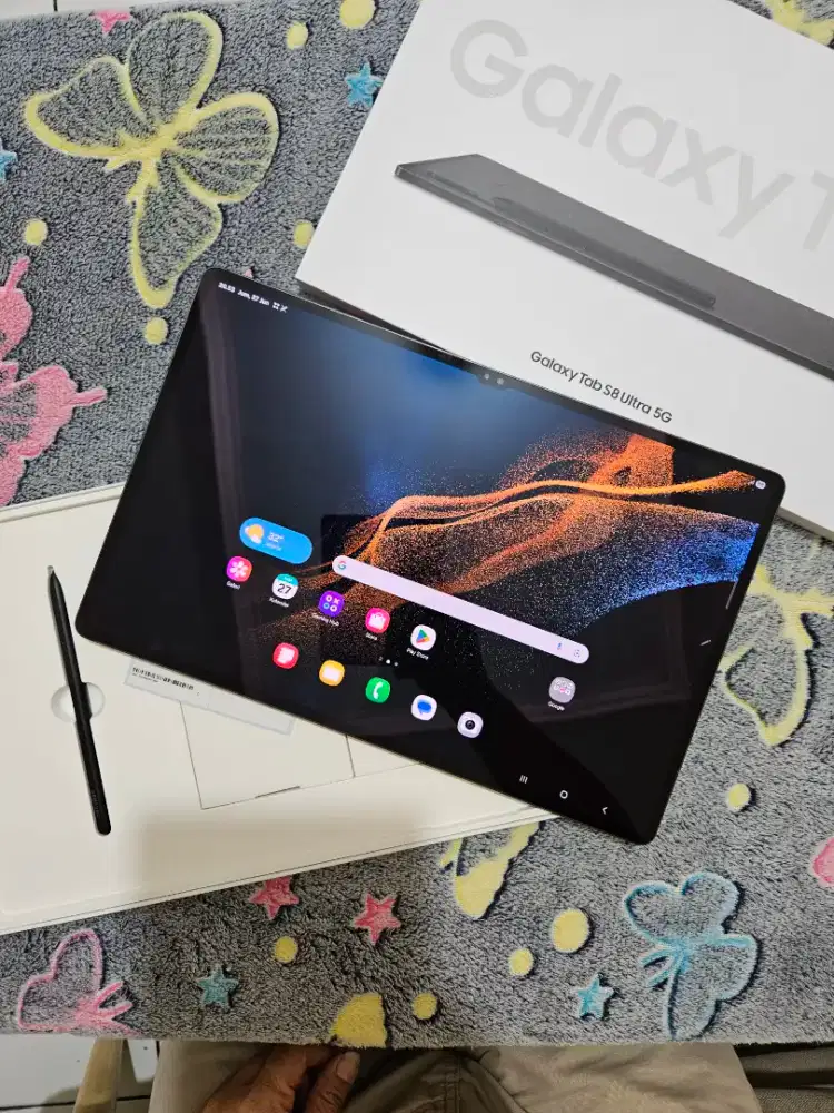 Samsung galaxy Tab s8 ultra 5G 12/256GB fullset