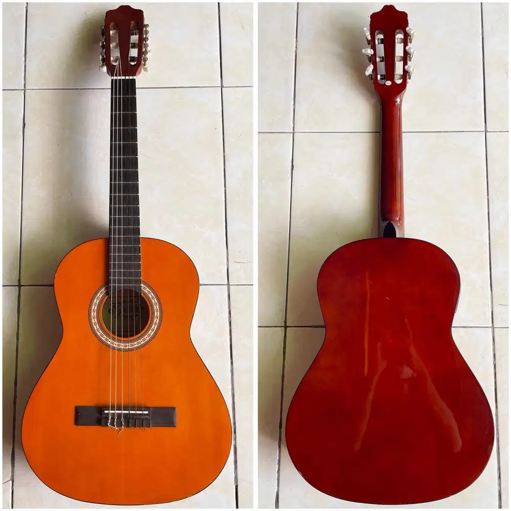 Gitar Klasik Akustik Elektrik Espanola Cs-412 PU OR