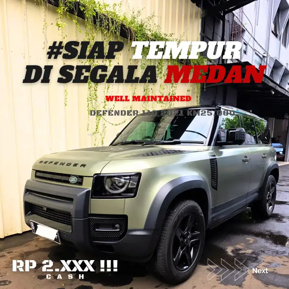 [Full Option] Land Rover Defender 110 2021