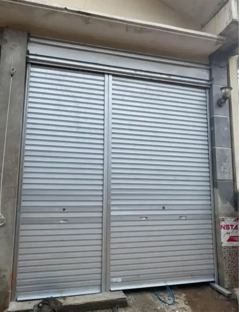 Rolling door folding gate murah