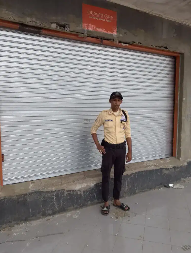 Rolling door folding gate murah