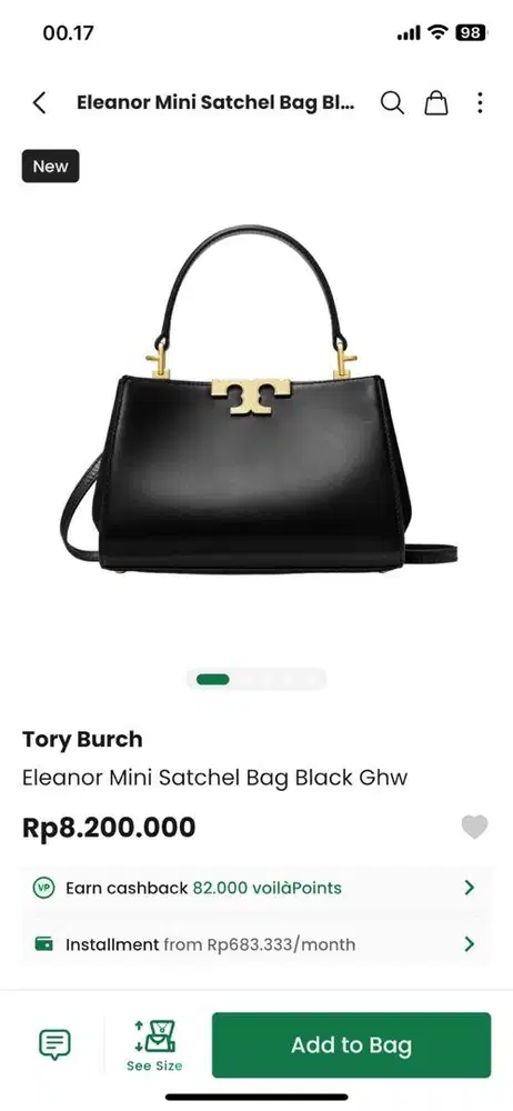 TORY BURCH BLACK