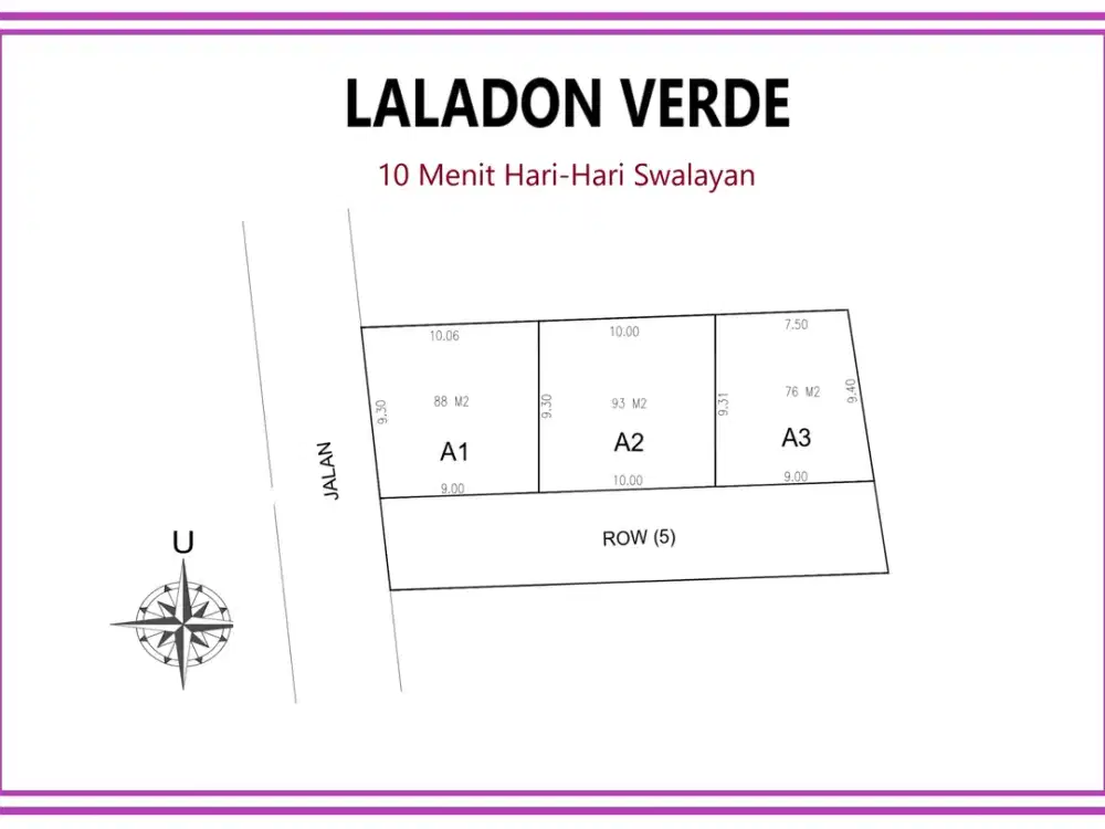 Tanah Kavling Strategis Laladon Bogor, Free SHM