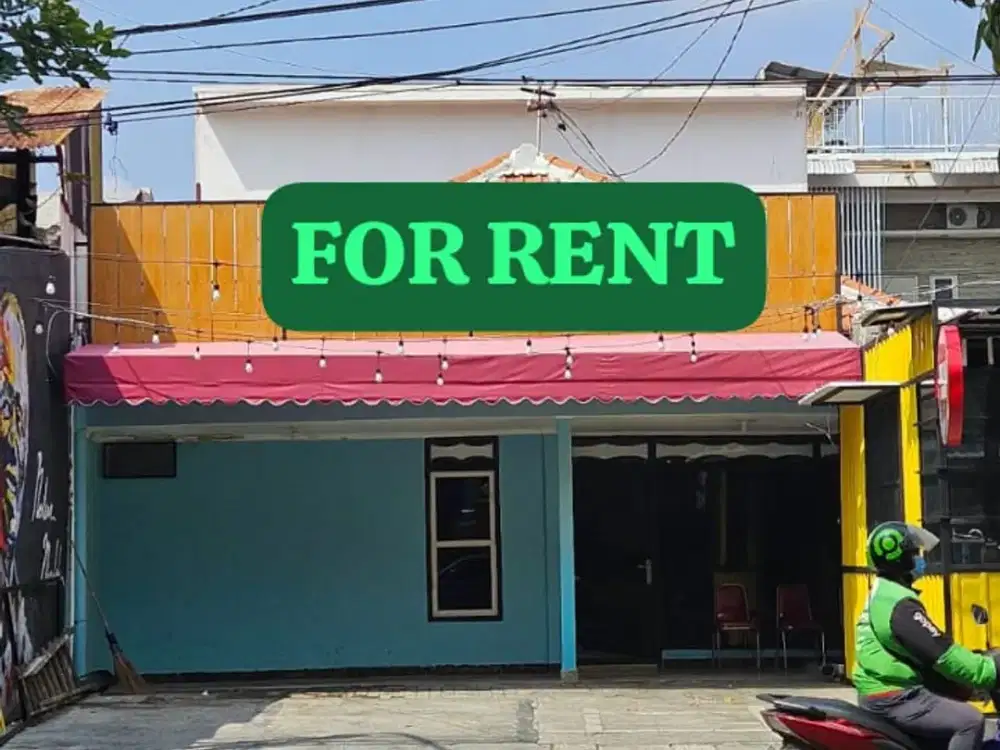 Disewakan rumah usaha,cocok utk resto,office,etc jalan besar rame selangkah dari hr muhammad dan cbd sby barat Raya Darmo Baru Barat