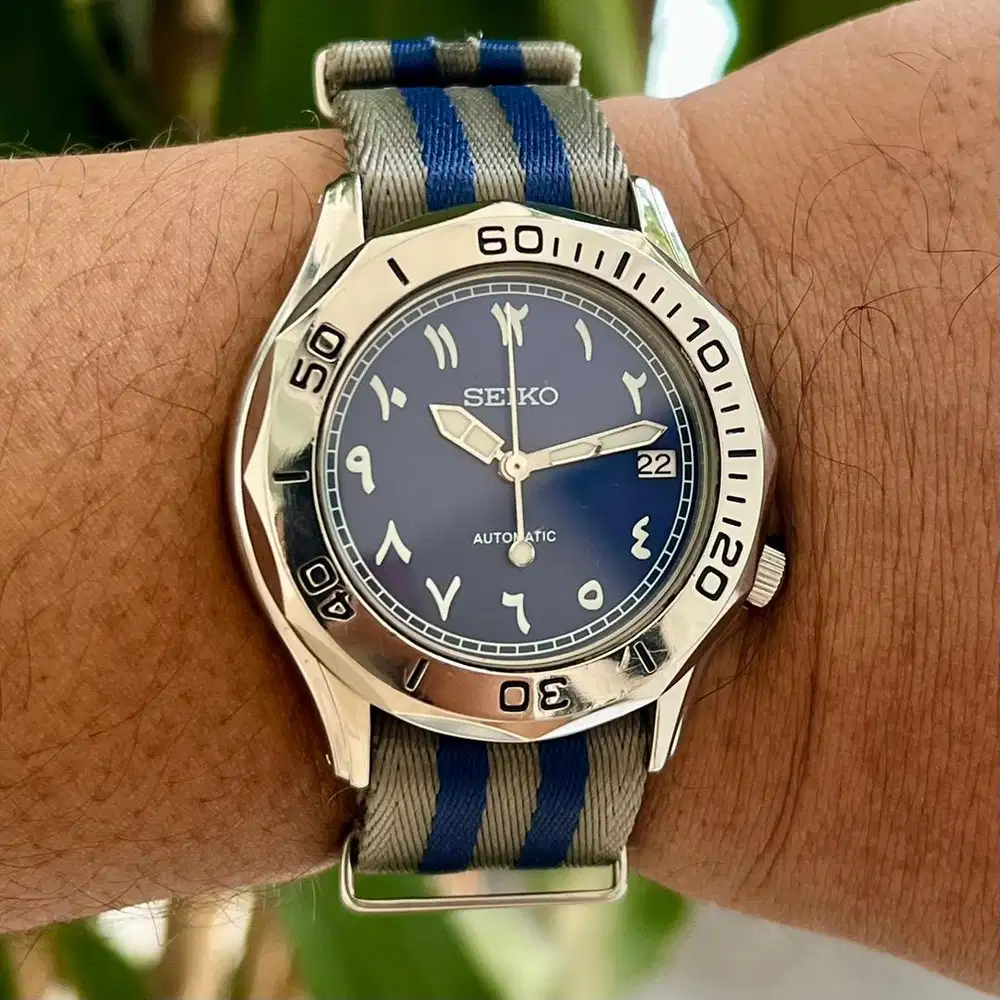 Seiko Blue Arabic Automatic Diver