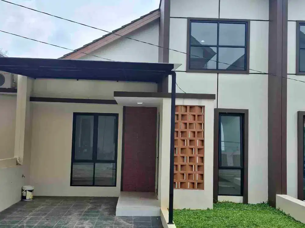 rumah siling tinggi 5 menit ke stasiun bojonggede akses langsung jln raya
