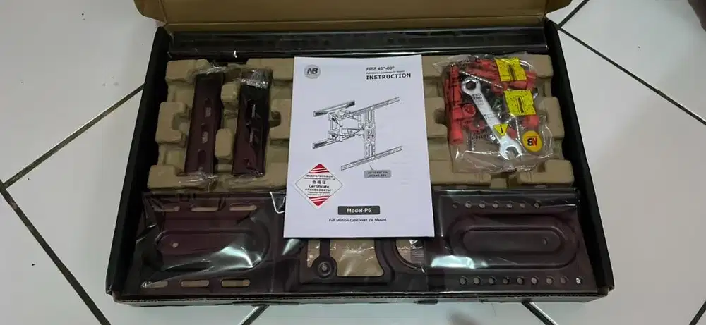 Bracket TV 40-80inc mulus masih baru