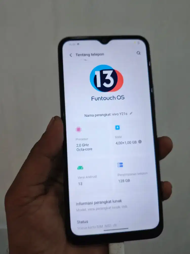 Vivo y21s 4/128 hp casan