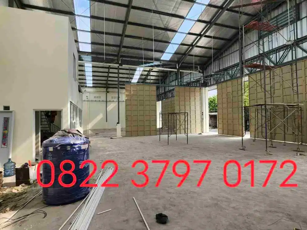 Dijual/Disewakan Gudang Baru Bagus di Tambun Selatan Bekasi