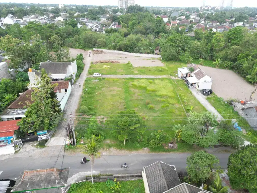 Tanah Hook Strategis di Sleman, Jogja Dekat JCM & Ringroad!