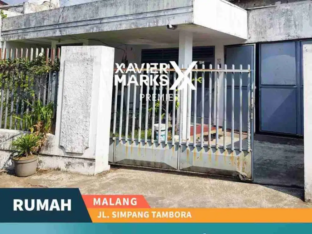 Dijual Cepat Harga Murmer Rumah Di Simpang Tambora, Dekat Unmer Malang