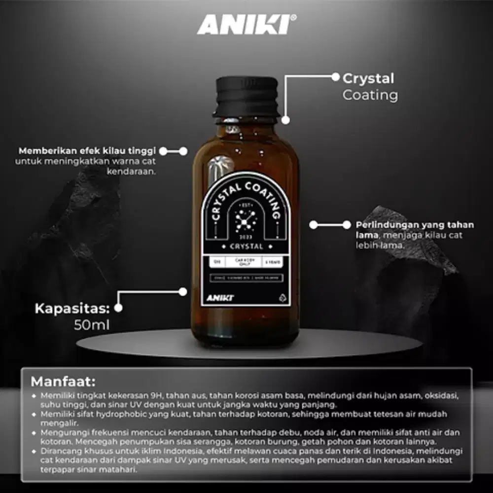 Aniki Crystal Coating 50Ml