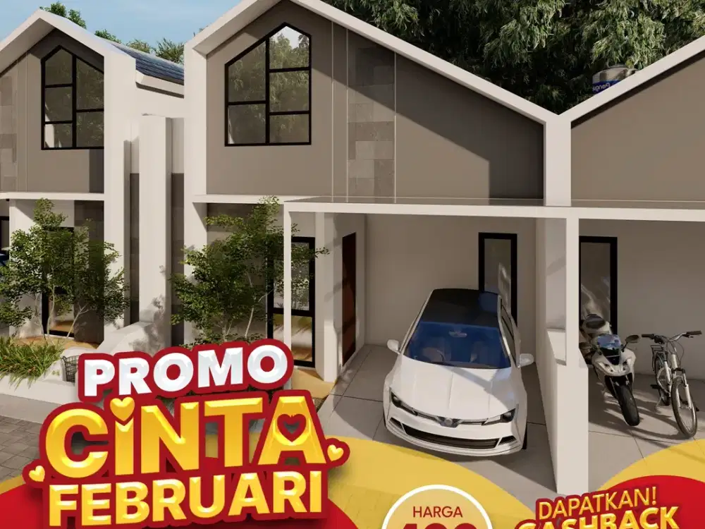 Rumah Huni Dekat Kampus UNS Solo