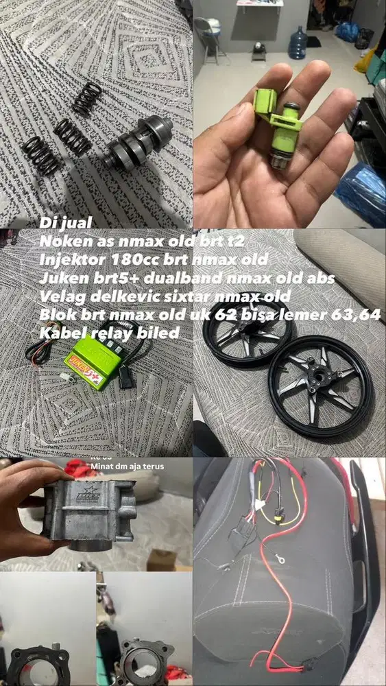 Di jual part” nmax old dan mio smile