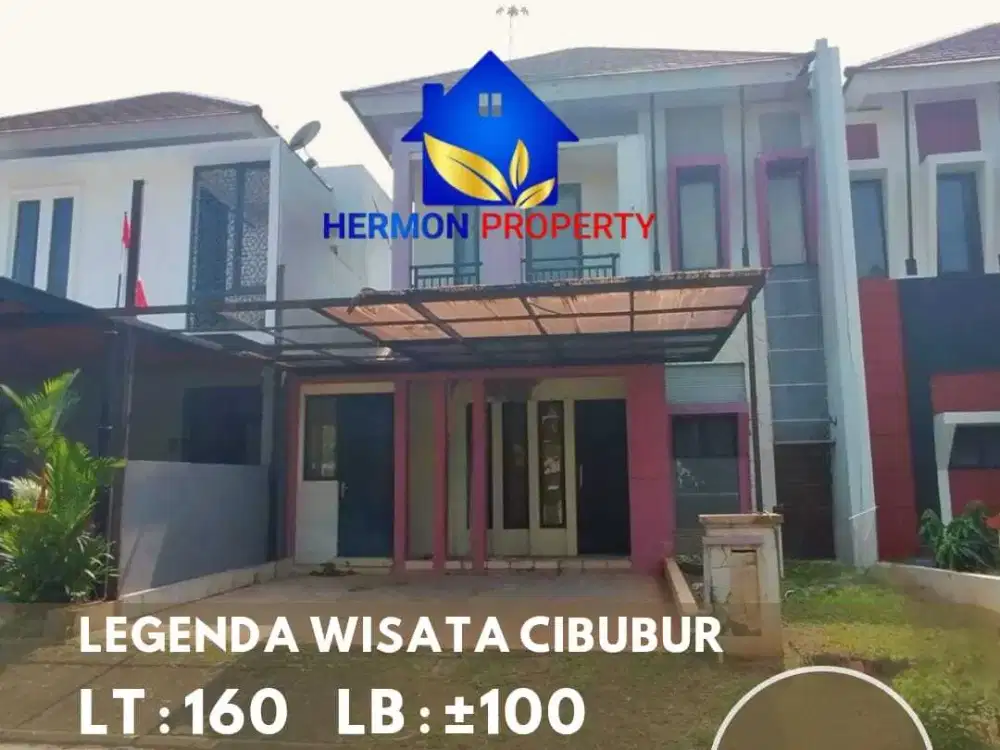 DIJUAL CEPAT Rumah Minimalis di Legenda wisata Cibubur , Bisa KPR